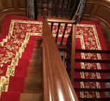包邮楼梯地毯踏步垫 木楼梯垫防滑免胶自吸贴，定做走廊飘窗彩步