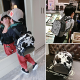 2016韩版儿童包包双肩背包男童女童书包斑马纹皮包宝宝包潮X20