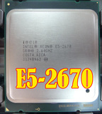 英特尔至强/Xeon E5-2670 CPU 正式版C1步进8核16线程一年保现货