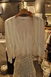 韩国东大门代购夏季女装 Lauren Bazaar女士 短款 针织 开衫 外套