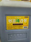 包邮 韩国原装进口汤酱油 厨房调味品 寿司包饭黄豆酱酿造13L