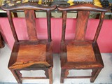 老挝大红酸枝小官帽椅老红木家具实木靠背椅子家用办公椅明清款