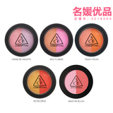 韩国代购3CE  双色粉质细腻自然腮红双色腮红/胭脂 自然持久现货