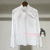 MICHAA美西亚韩国专柜正品代购16年秋款时尚气质淑女修身漂亮衬衫