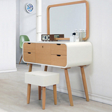 北欧风格梳妆台 现代时尚创意化妆桌简约宜家小户型卧室家具