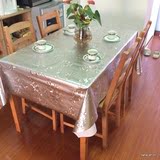 甜爱餐桌布砂花纹软玻璃精品水晶版软玻璃PVC桌布台布6花色选择