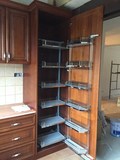 悍高厨房橱柜转角拉篮联动拉篮储物拉篮不锈钢高柜拉篮