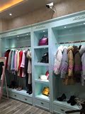 服装专卖店展示柜女装点展柜陈列柜服装包包展柜货架欧式烤漆柜子