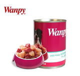 Wanpy/顽皮/狗罐头 犬用牛肉味375g湿粮罐头 狗零食 整箱北京包邮