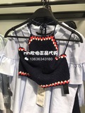 ZARA专柜正品代购4月新品女款 短款吊带针织衫3653/003 3656003