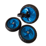 新款童车轮子配件儿童脚蹬三轮车轱辘手推车前轮后轮发泡轮塑料轮