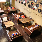 西餐厅沙发 咖啡厅沙发 奶茶店甜品店茶楼馆桌椅卡座会所沙发组合
