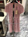 美国正品代购 Burberry, 2016高端新款女装, 时尚蕾丝超美连衣裙