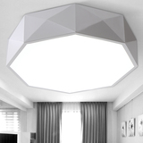 个性几何圆形可调光LED吸顶灯创意客厅灯简约现代时尚餐厅书房卧