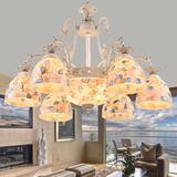 欧式田园地中海客厅吊灯贝壳灯具温馨卧室餐厅大气创意艺术吊灯