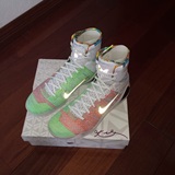 NIKE what the kobe 9 科比9鸳鸯彩虹高帮篮球鞋 678301-904 现货