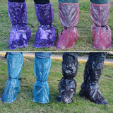 防雨鞋套成人儿童鞋套 长筒户外雨具防溅水防水鞋套 非一次性鞋套