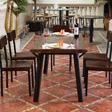 铁艺6人餐桌实木美式复古咖啡厅桌椅 休闲奶茶店西餐厅餐桌椅组合