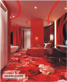 3D尼龙印花满铺地毯 宾馆酒店卧室客厅台球厅影院KTV渲染地毯现货