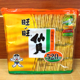 旺旺仙贝520g 米饼雪饼休闲怀旧零食大礼包办公膨化小吃 多省包邮