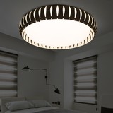 创意圆形温馨LED卧室吸顶灯饰 北欧风格简约客厅书房间餐厅灯具