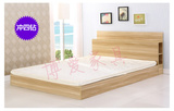 板式床 韩式床 双人床榻榻米 储物床木板床 抽屉床单人床
