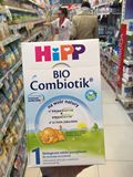 德国 Hipp 喜宝有机益生菌婴儿奶粉1段600克0-6个月 海外直邮