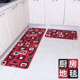 现代简约厨房地垫长条吸水防滑脚垫卫生间客厅地毯门垫床边毯定制