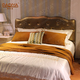 刺绣高档新中式后现代床品多件套床笠式家居样板房 可定做 帕帝亚