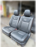 丰田皇冠黑色皮电动10向带通风加热汽车座椅 皇冠品质通风加持