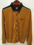 比音勒芬代购专柜正品冬季男装加绒休闲羊毛衣363140101原价2380