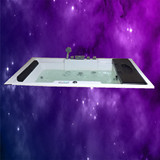 正品1.7/1.85米双人浴缸按摩冲浪独立嵌入式亚克力浴池五件套浴盆