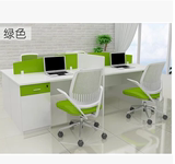 办公家具现代4人屏风桌2人位卡座职员办公位办公桌转角电脑桌