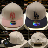 韩国MLB专柜代购 16夏季男女情侣棒球帽 简约遮阳平沿帽 32CPJD