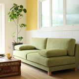 创意简约北欧宜家布艺沙发日式小户型现代客厅双人三人组合可拆洗