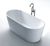 亚克力无缝对接浴缸 薄边现代浴缸 独立式 1.5米 1.6米 1.7米