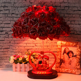 树脂工艺品摆件 欧式家居装饰品创意千秋情侣台灯 送婚庆礼品用品