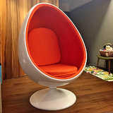 ball chair泡泡椅太空蛋型椅创意懒人沙发个性玻璃钢鸡蛋椅尖球椅