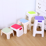 塑料凳高凳时尚小矮凳椅子加厚成人小凳子小圆凳小板凳餐桌凳方凳