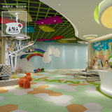 糖果釉彩色瓷砖幼儿园客厅卫生间防滑地砖地面纯色仿古砖 600x600