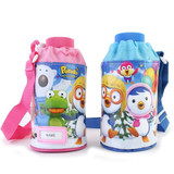 韩国进口宝宝水壶 韩国小企鹅儿童水壶 水杯 带保温套 保温袋
