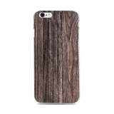 iPhone6 6S Plus 商务男苹果手机壳手机套 浮雕立体黑橡木头木纹