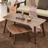 北欧宜家日式小茶几简约现代实木小长方桌简易创意榻榻米飘窗茶几
