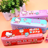 Hello Kitty 凯蒂猫 麦昆 三层汽车文具盒 小学生铅笔盒男女韩国