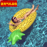 big mouth新款巨型游泳圈 西瓜/菠萝造型 充气浮排浮床游泳圈成人