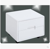 特价品牌热销 白色床头柜实木现代简约时尚床头柜 抽屉储物床头柜
