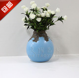 陶瓷陶罐台面花瓶摆件 软装饰品创意小花瓶花器家居饰品