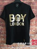 韩国正品代购 英国潮牌boy london烫金银飞鹰短袖T恤男女款现货