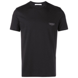 代购 正品 Givenchy 2016新款 绣皮标LOGO男士圆领短袖T恤