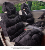 汽车座套冬季短毛绒坐垫长安CS35CX30逸动全包羽绒棉保暖座垫套